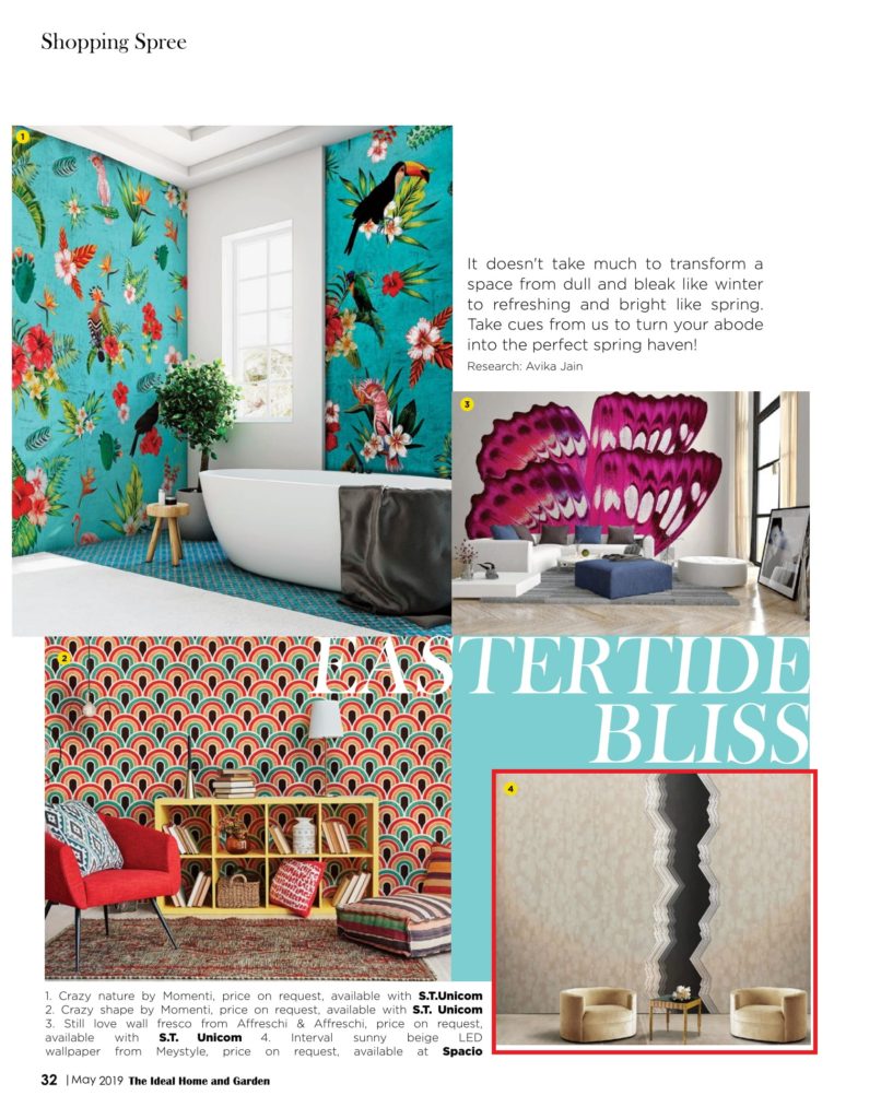 Easter Special Wall Paper from Meystyle at The Ideal Home and Garden | S.  T. Unicom